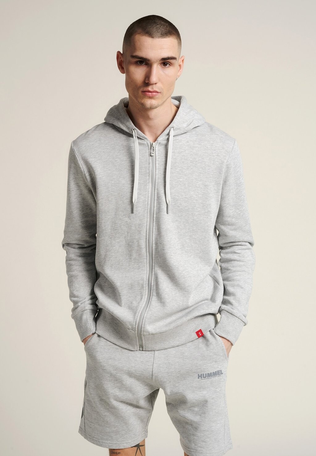 

Толстовка на молнии Hummel, Серый, Толстовка на молнии Hummel