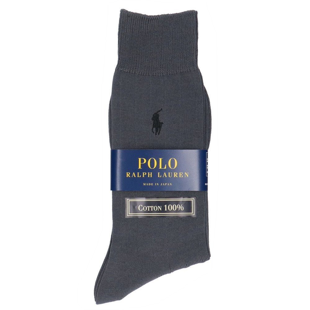 Мужские носки Polo Ralph Lauren из 100% хлопка. Polo Ralph Lauren, 97. Charcoal — фото 2