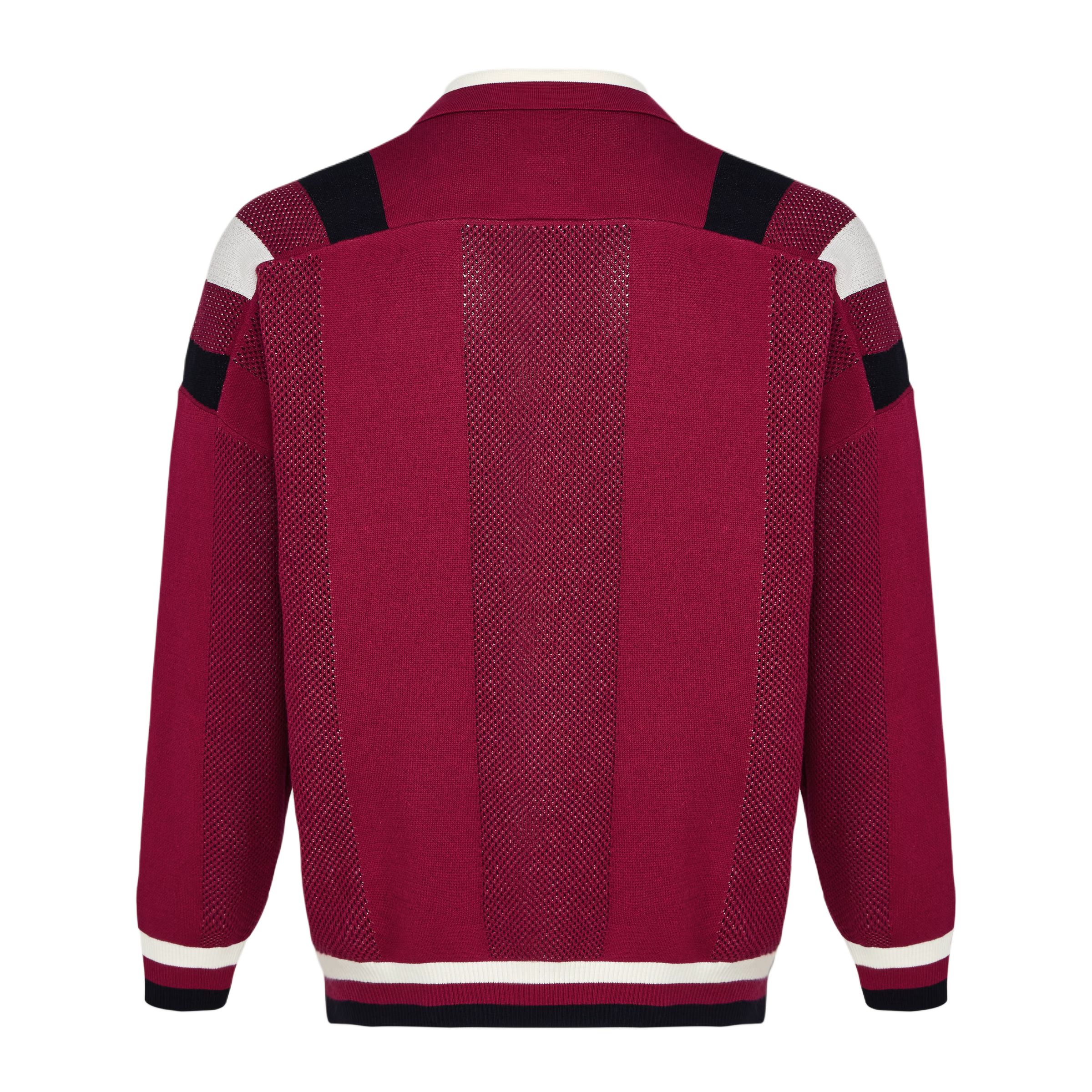 Толстовка SANTIAGO мужская Adidas Originals, ruins burgundy красный — фото 2