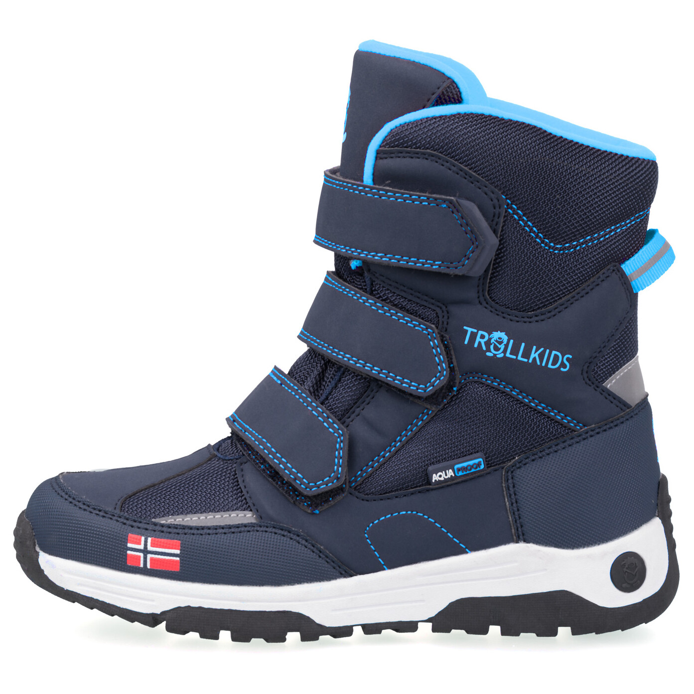 

Зимняя обувь Trollkids Lofoten Winter Boots, цвет Navy/Medium Blue