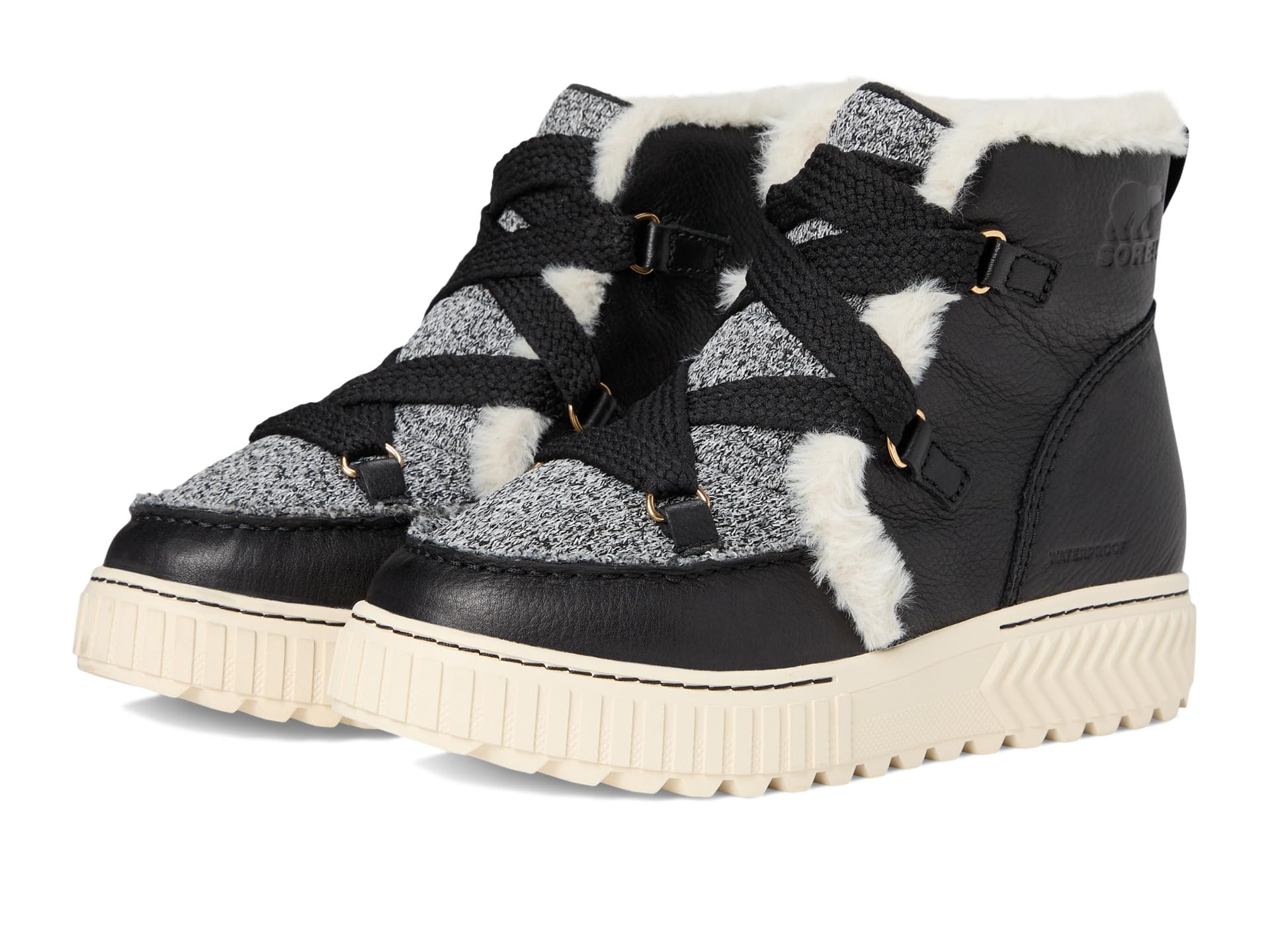 Ботинки женские SOREL Ona Ave Alpine Boots водонепроницаемые комбинированные, черный