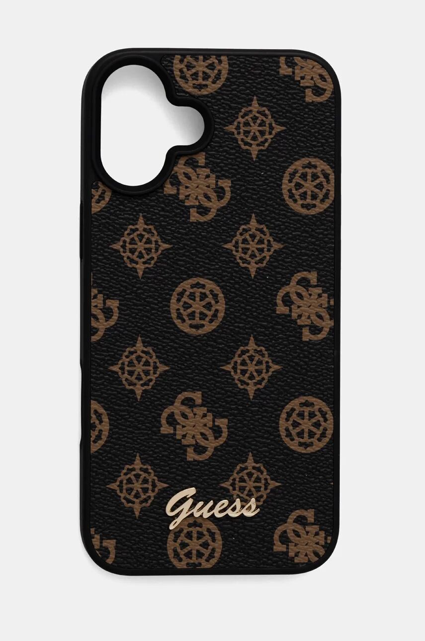 

Чехол Guess для iPhone 16 Plus 6.7, коричневый