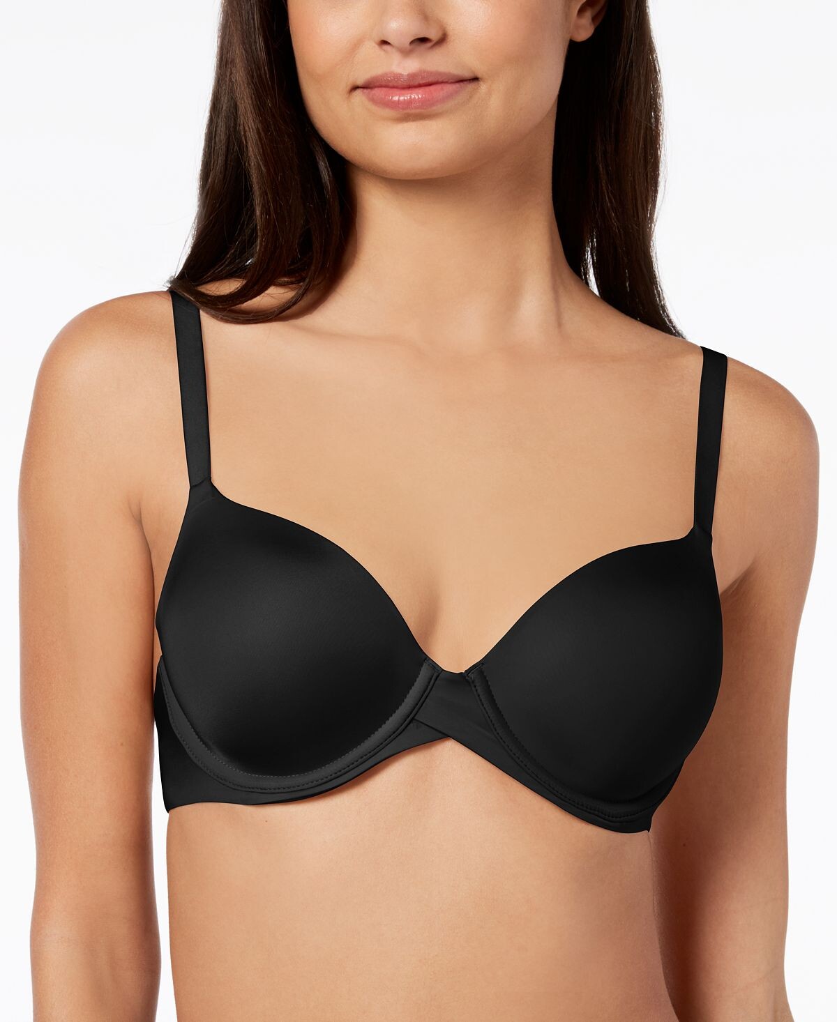 

Бюстгальтер на косточках One Fab Fit 2.0, моделирующий футболку DM7543 Maidenform, черный