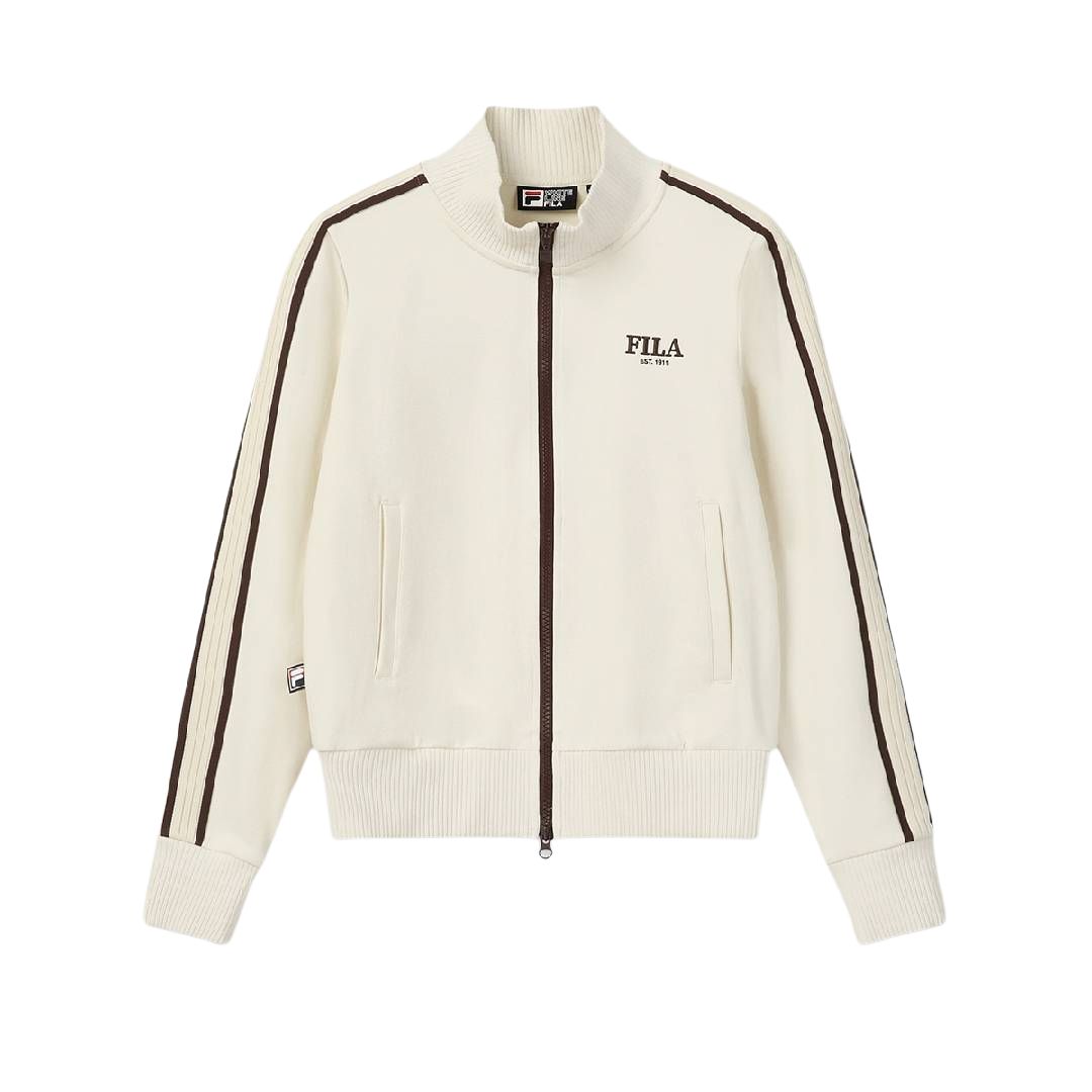 

FILA Куртка ORIGINALE женская Albumen White с отложным воротником