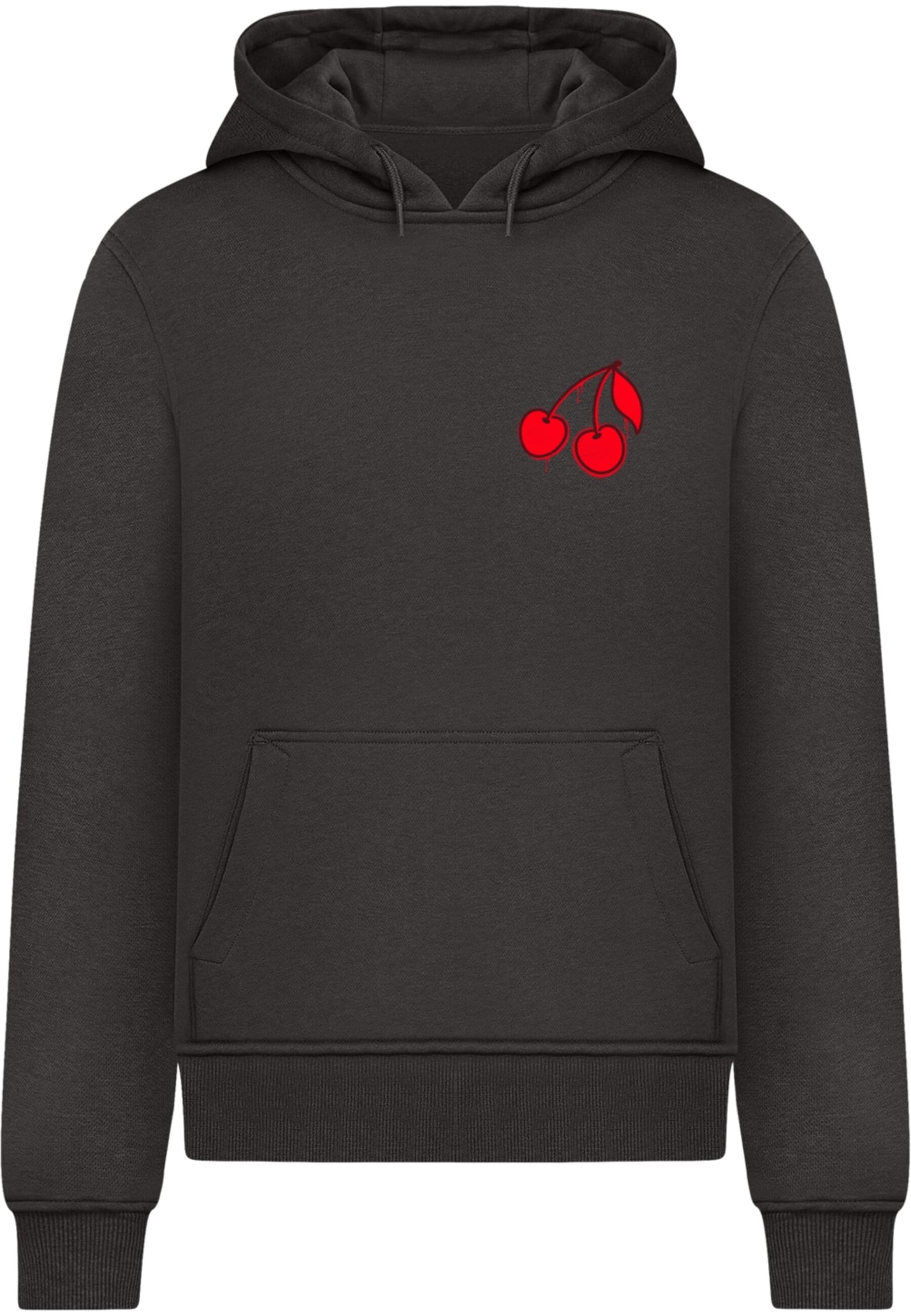 

Mister Tee Толстовка 'Bold Cherries' в черном цвете