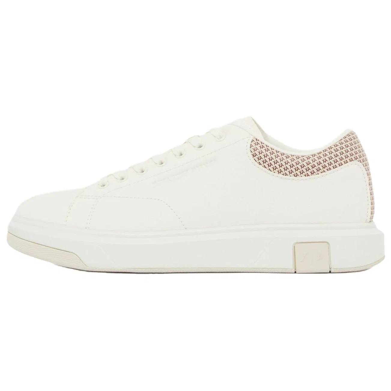 Кроссовки скейтбордические низкие ARMANI EXCHANGE Cream White