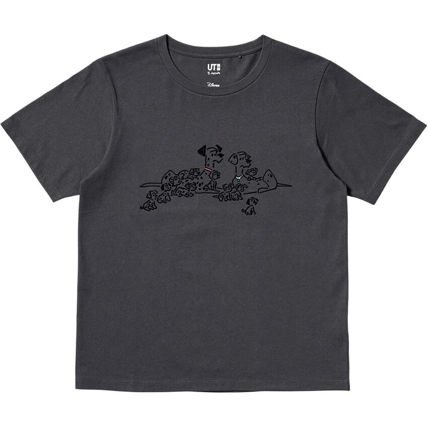 

Футболка Uniqlo х Yu Nagaba Collaboration, темно-серый