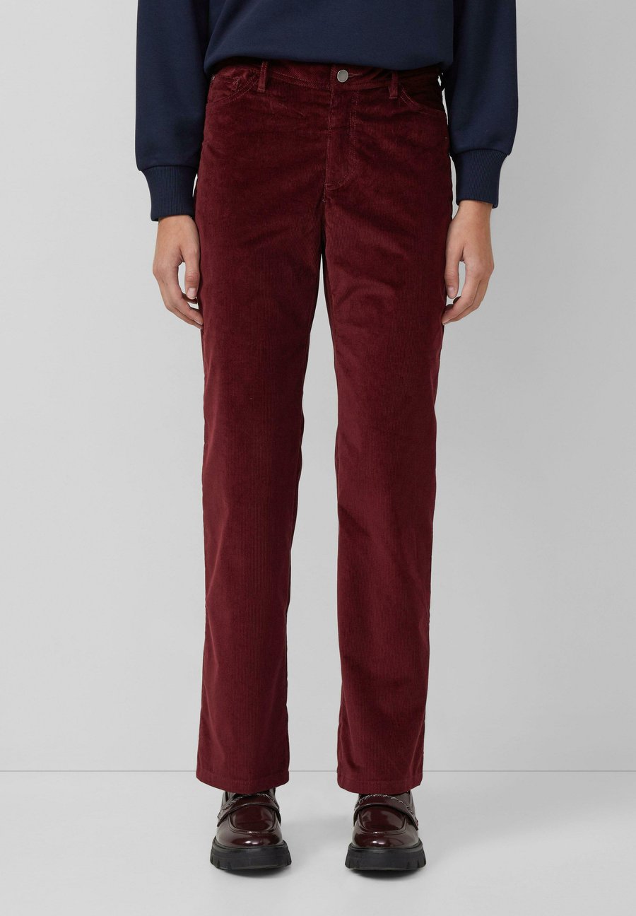 

Брюки s.Oliver REGULAR FIT MID RISE STRAIGHT, Bordeaux/Dark Red