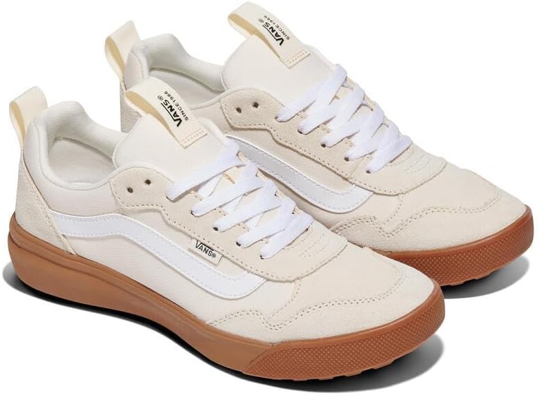 Vans Men's Range EXP Shoe | спортивные модные кроссовки для ходьбы, походов и повседневной носки, Suede Gum Classic White, 8.5 — фото 3