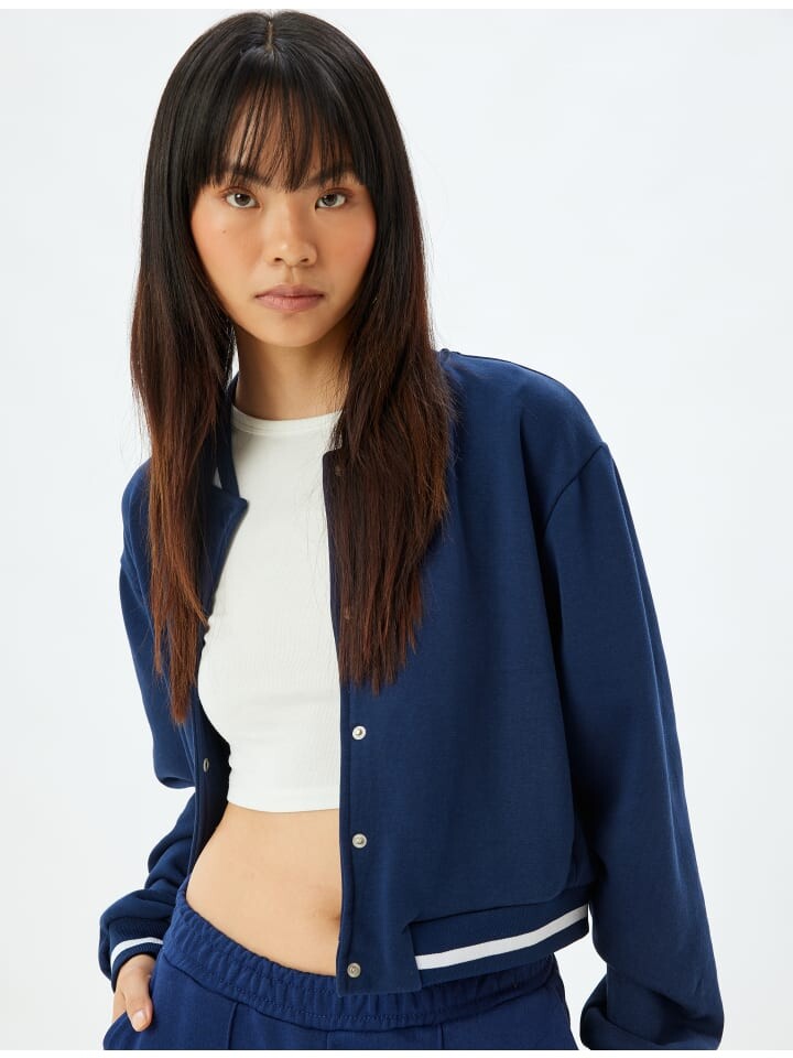 

Толстовка KOTON Sweatshirt, цвет Marineblau