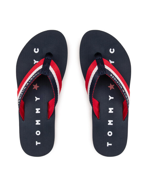 

Шлепки Tommy Hilfiger, синий