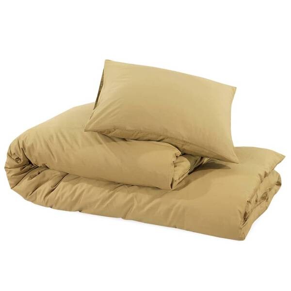 

Комплект постельного белья vidaXL Set 3016894-4 (2 шт), 140x1x200 см, серо-коричневый