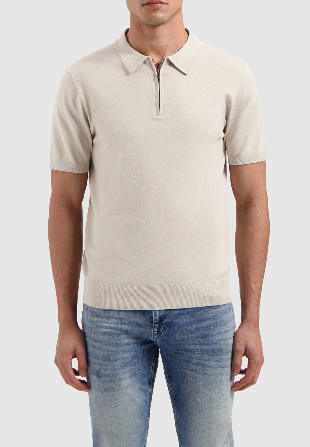 

Рубашка поло REGULAR FIT SS Pure Path, песочный
