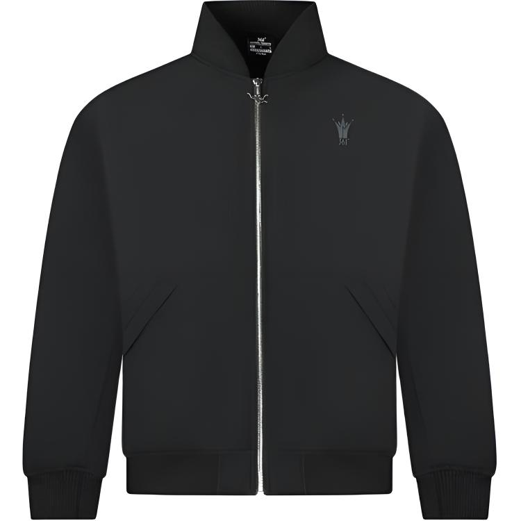 

361° Пуховик Unisex Super Black с бейсбольным воротником