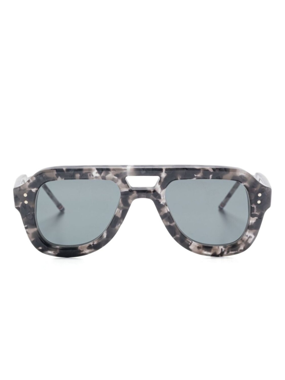 

Солнцезащитные очки-пилоты Thom Browne Eyewear, серый