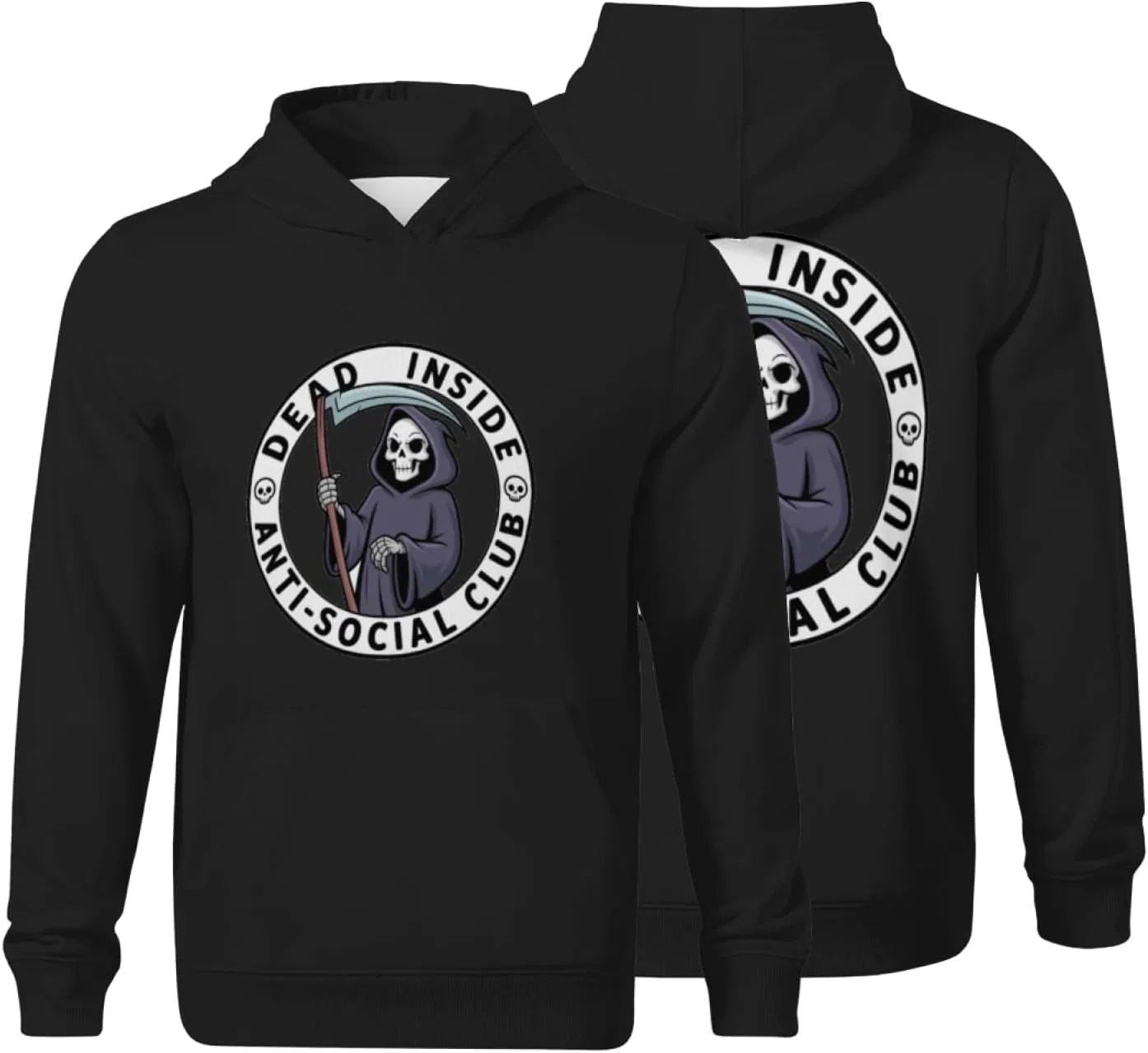 Детская худи HEAPPER, белый, размерная сетка XS-XXL