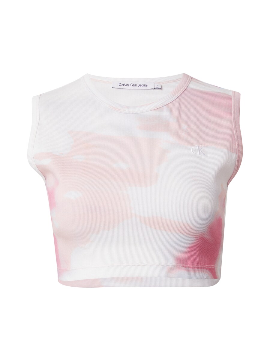 

Топ Calvin Klein Jeans, цвет Pink/Light pink