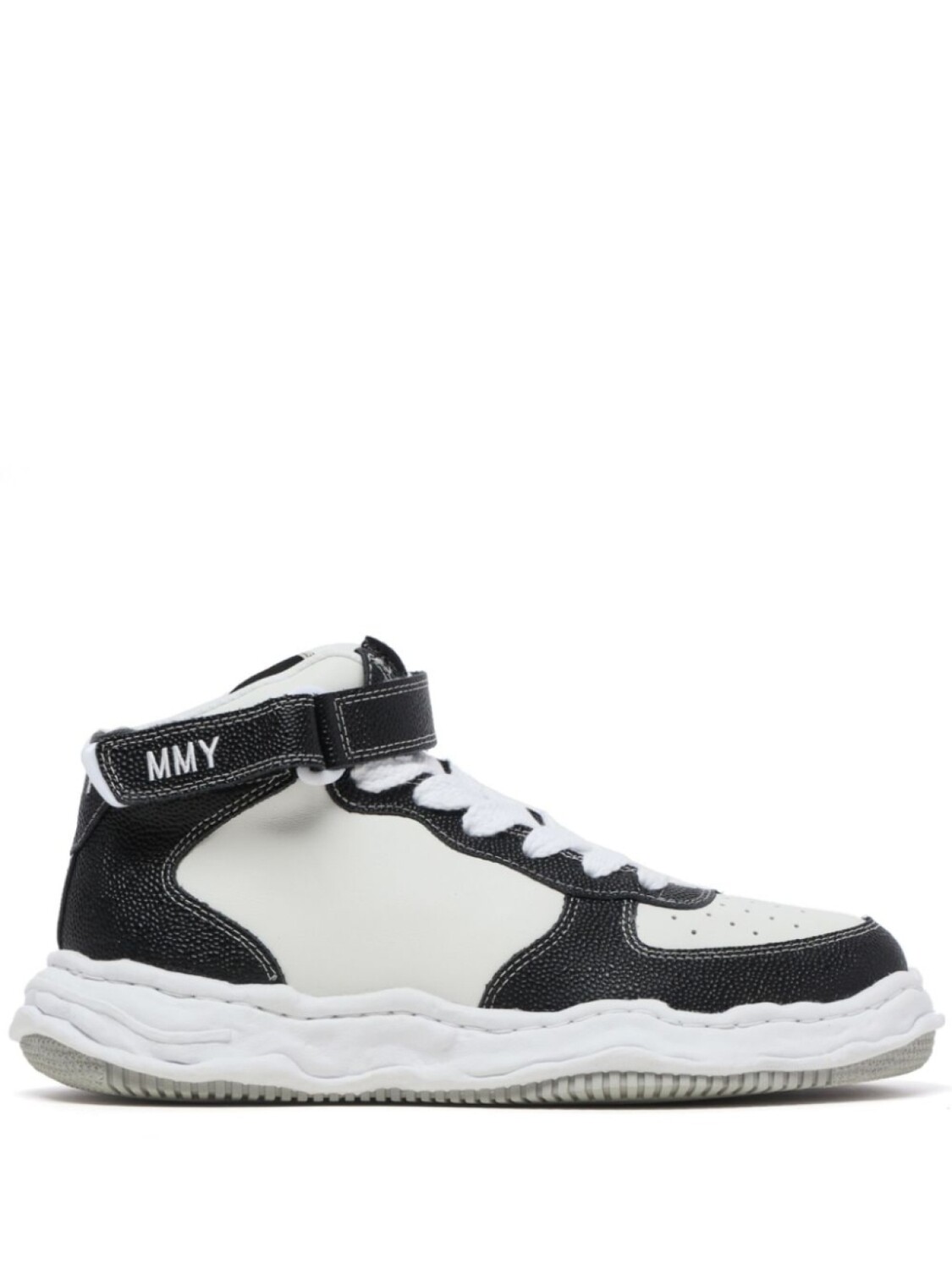 

Maison Mihara Yasuhiro высокие кеды Wayne OG Sole, белый