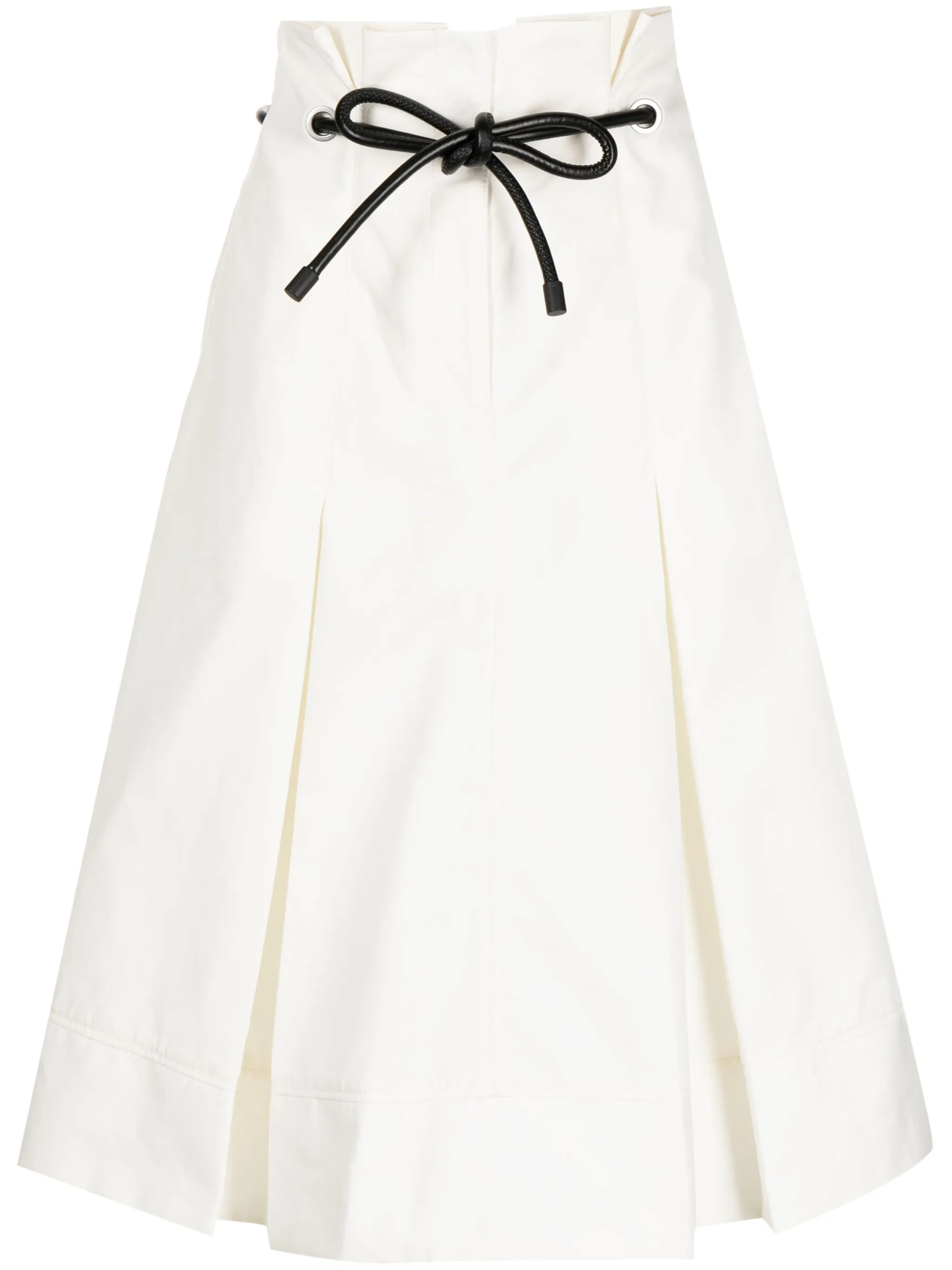 

Юбка миди Origami с завышенной талией 3.1 Phillip Lim, белый