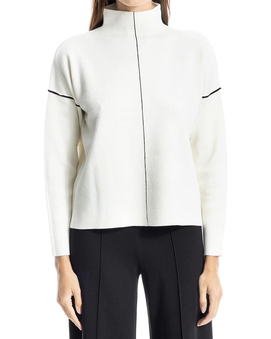 

Свитер с высоким воротником Max Studio, белый