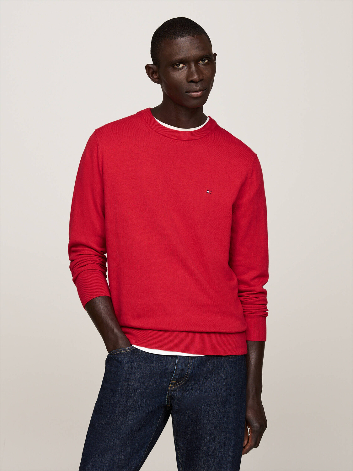 

Свитер Tommy Hilfiger Regular Fit, красный
