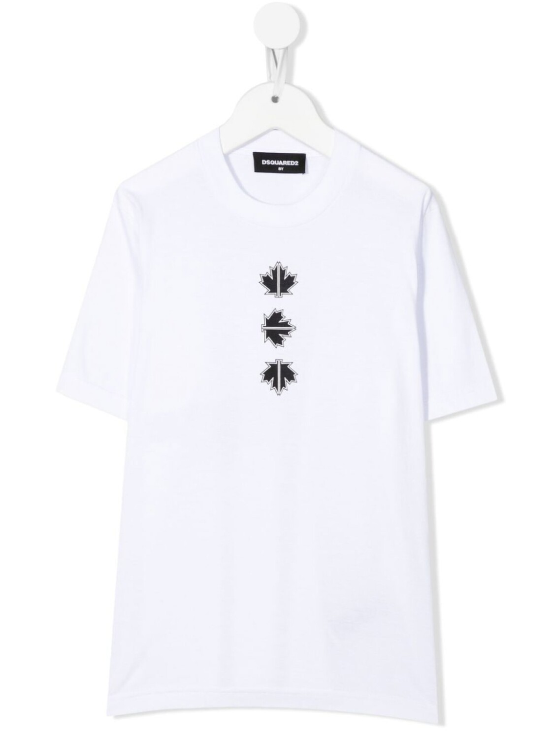 

Dsquared2 футболка с принтом, белый