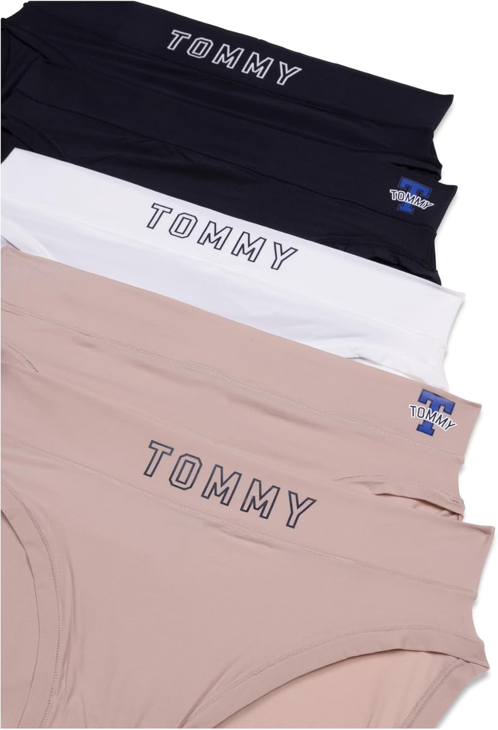 Комплект из 5 женских трусиков-бикини Tommy Hilfiger, Bb/Bb/Bw/Bk/Blk — фото 2