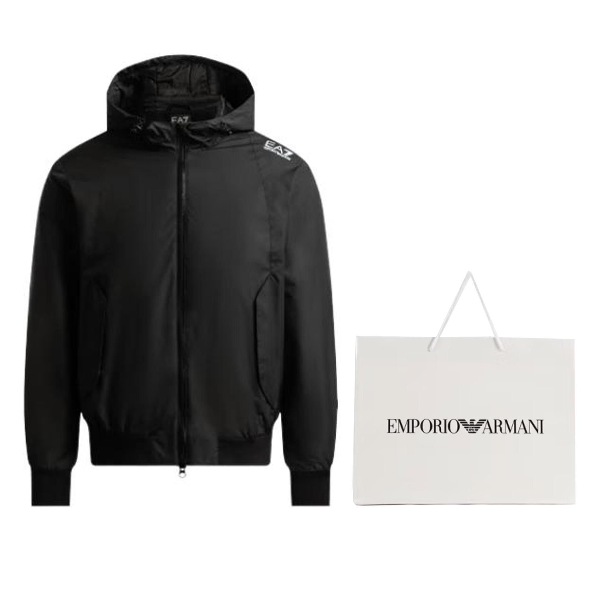 

Куртка пальто мужская черная EMPORIO ARMANI, Черный, Куртка пальто мужская черная EMPORIO ARMANI