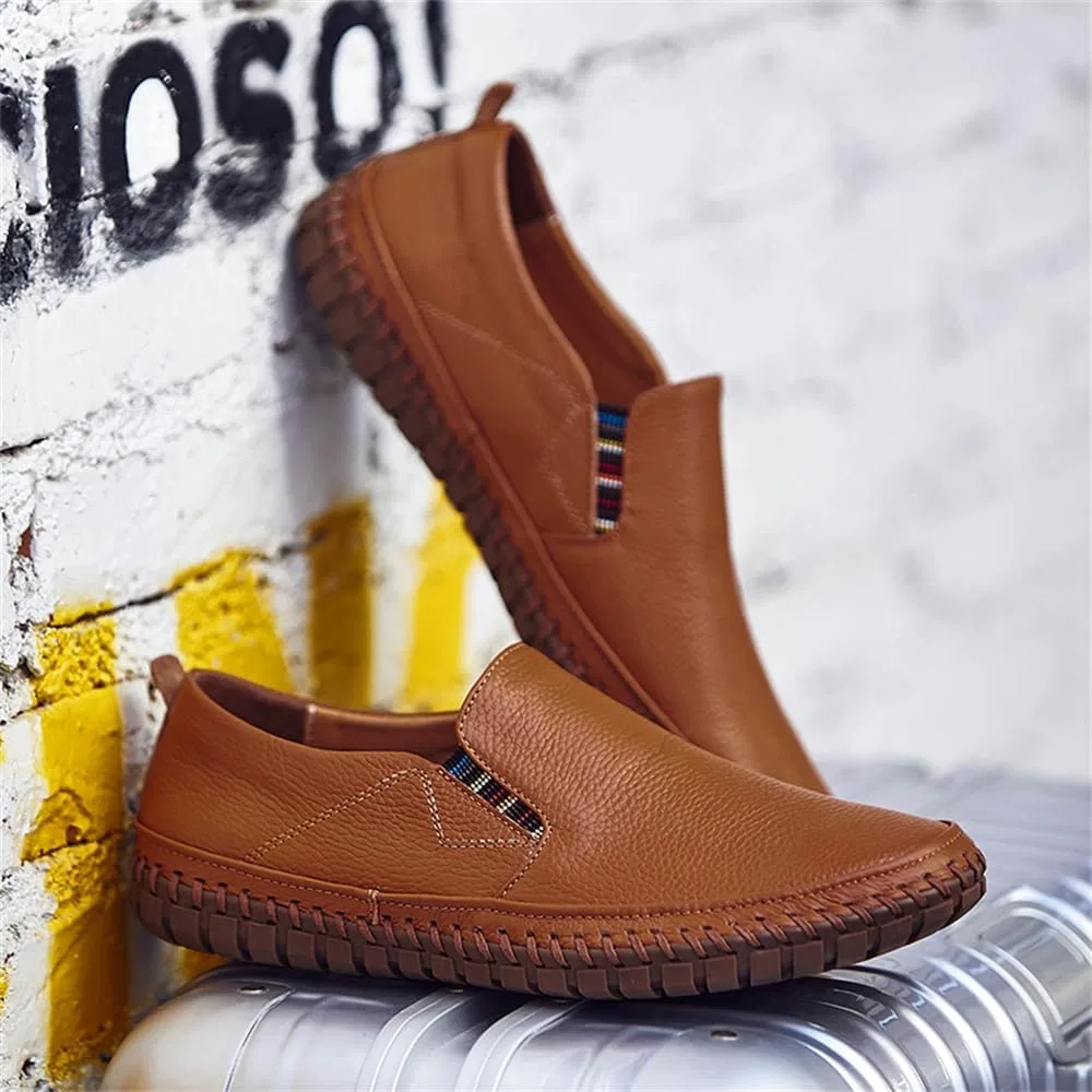 Мужские лоферы CHUUMEE Penny Loafers Коричневый — фото 4