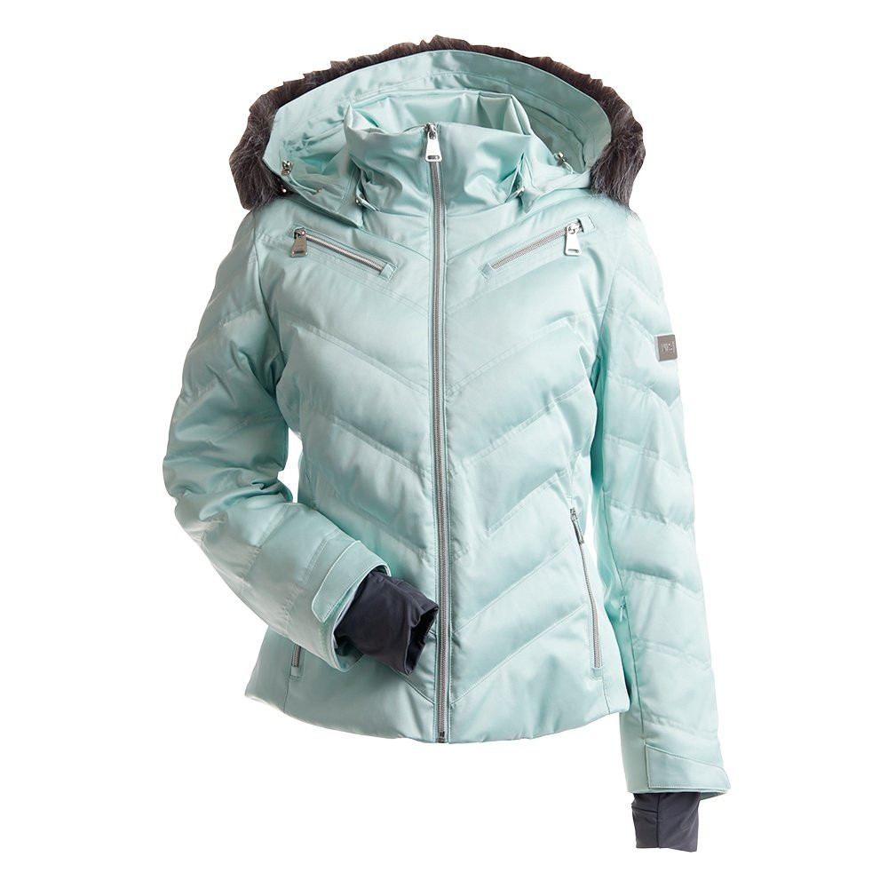 

Утепленная лыжная куртка Nils Innsbruck с искусственным мехом (женская), Mint
