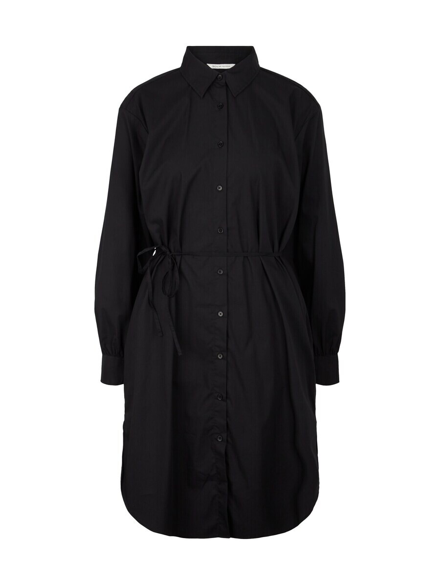 

Платье рубашка TOM TAILOR DENIM Shirt Dress, черный