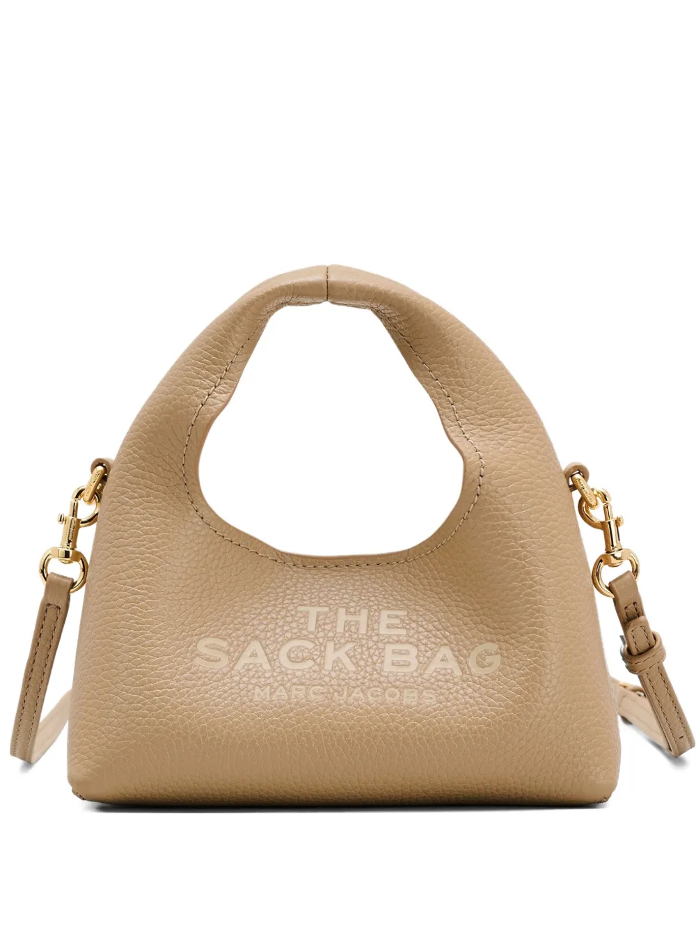 

Микро-сумка-тоут с ручкой сверху MARC JACOBS, коричневый