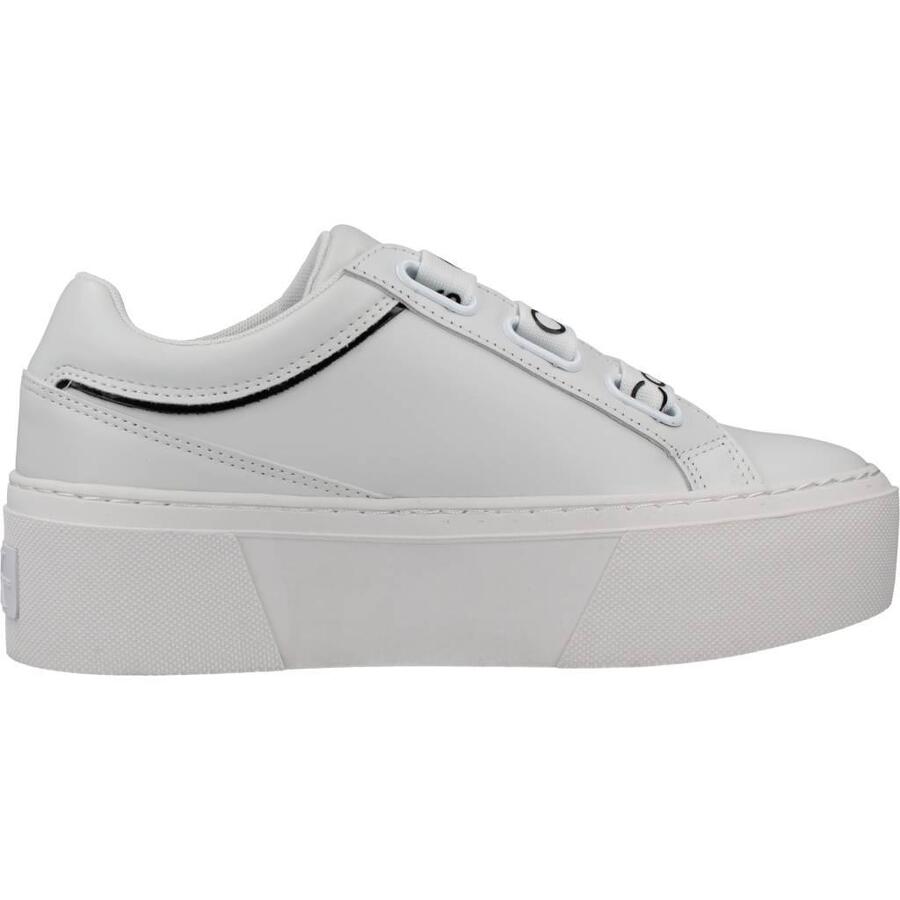 Кроссовки Calvin Klein модель Flatform Low цвет белый — фото 4
