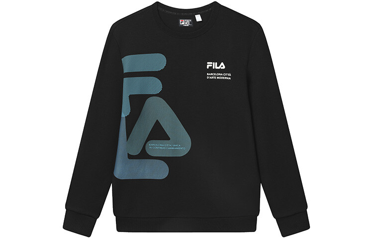 

Толстовка мужская, цвет черный как смоль Fila, черный