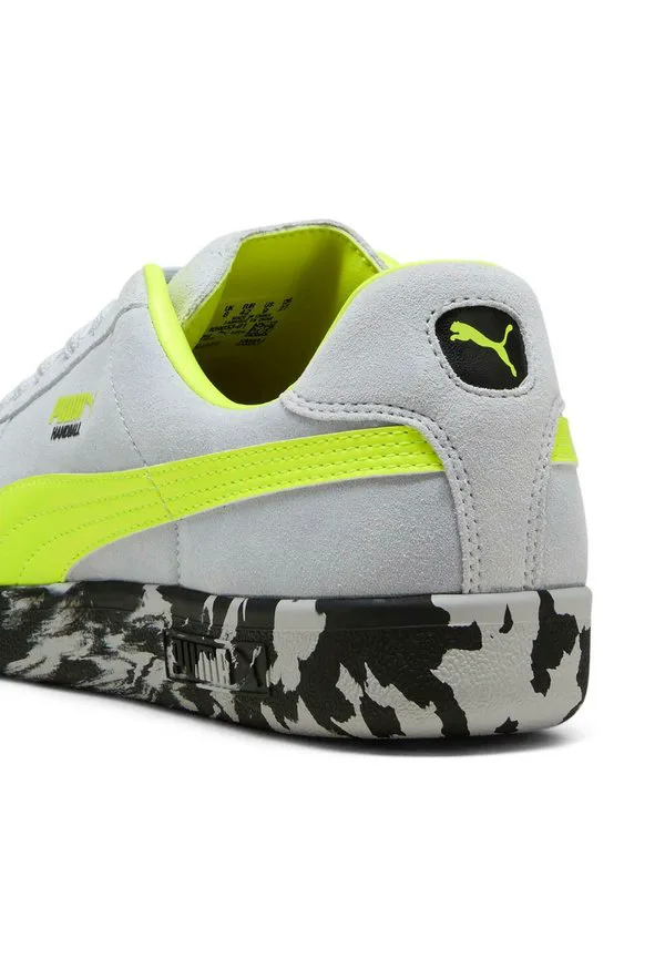 Берлинские гандбольные кроссовки Puma, Silver-Coloured Mist-Yellow Alert-Puma Black — фото 4