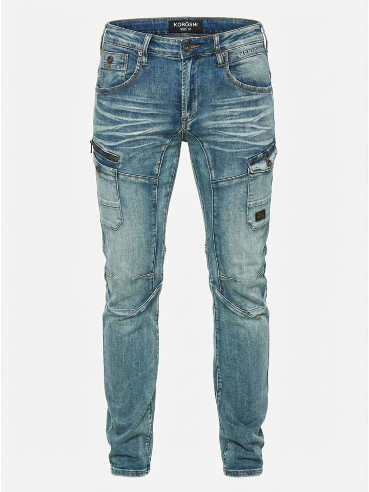 

KOROSHI Обычные джинсы синего цвета