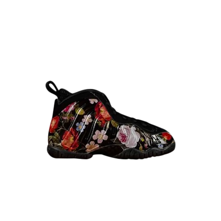 

Кроссовки Nike Little Posite PS 'Floral', черный