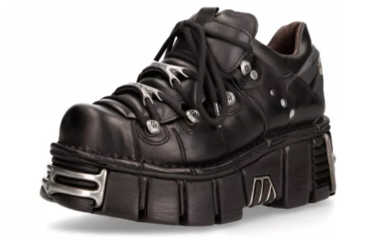

Кроссовки NEW ROCK Lifestyle Shoes Unisex Low-top Black, черный