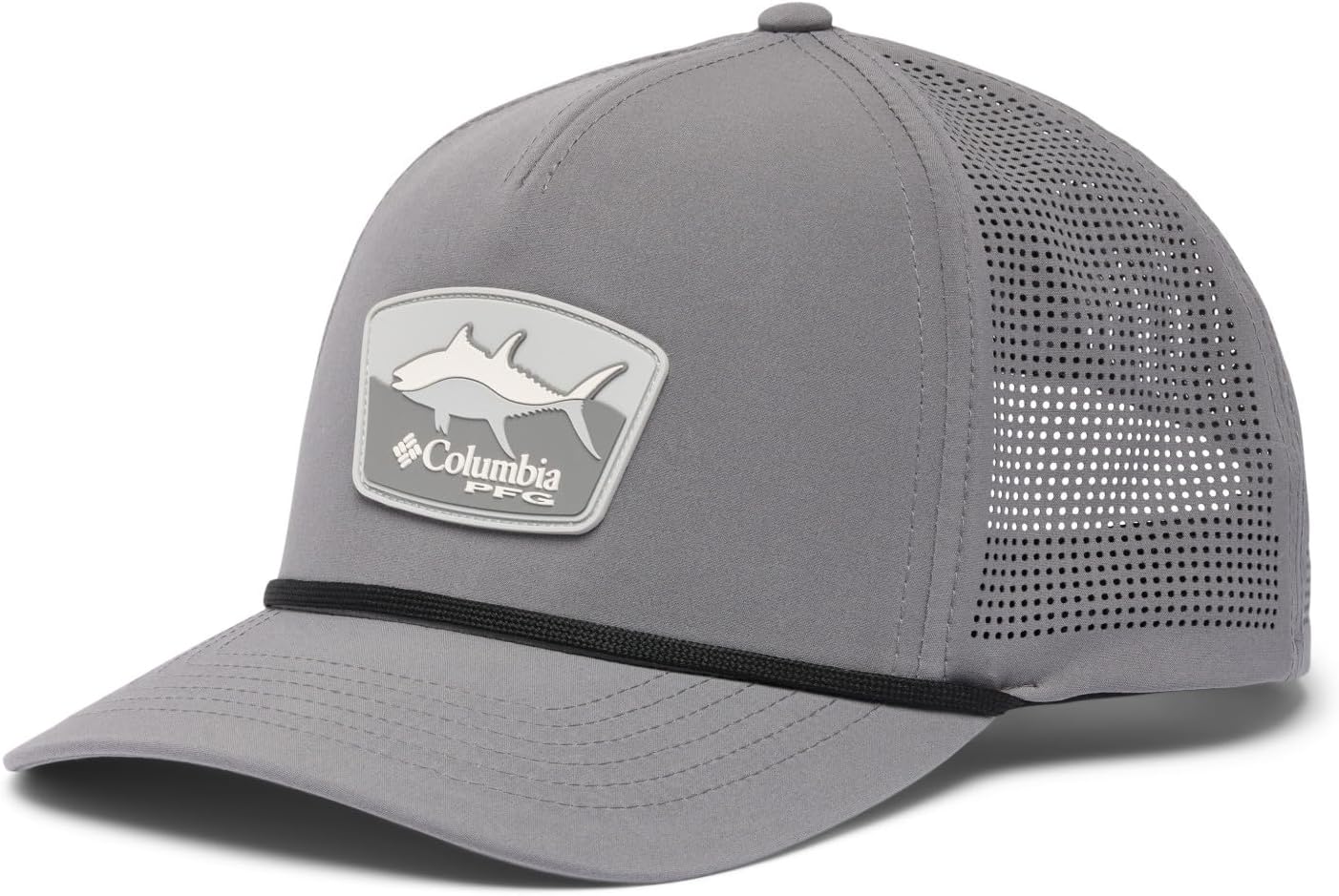 

Columbia Unisex-Adult Tidal Pursuit 3D Stretch Snap Back, City Grey/Tuna