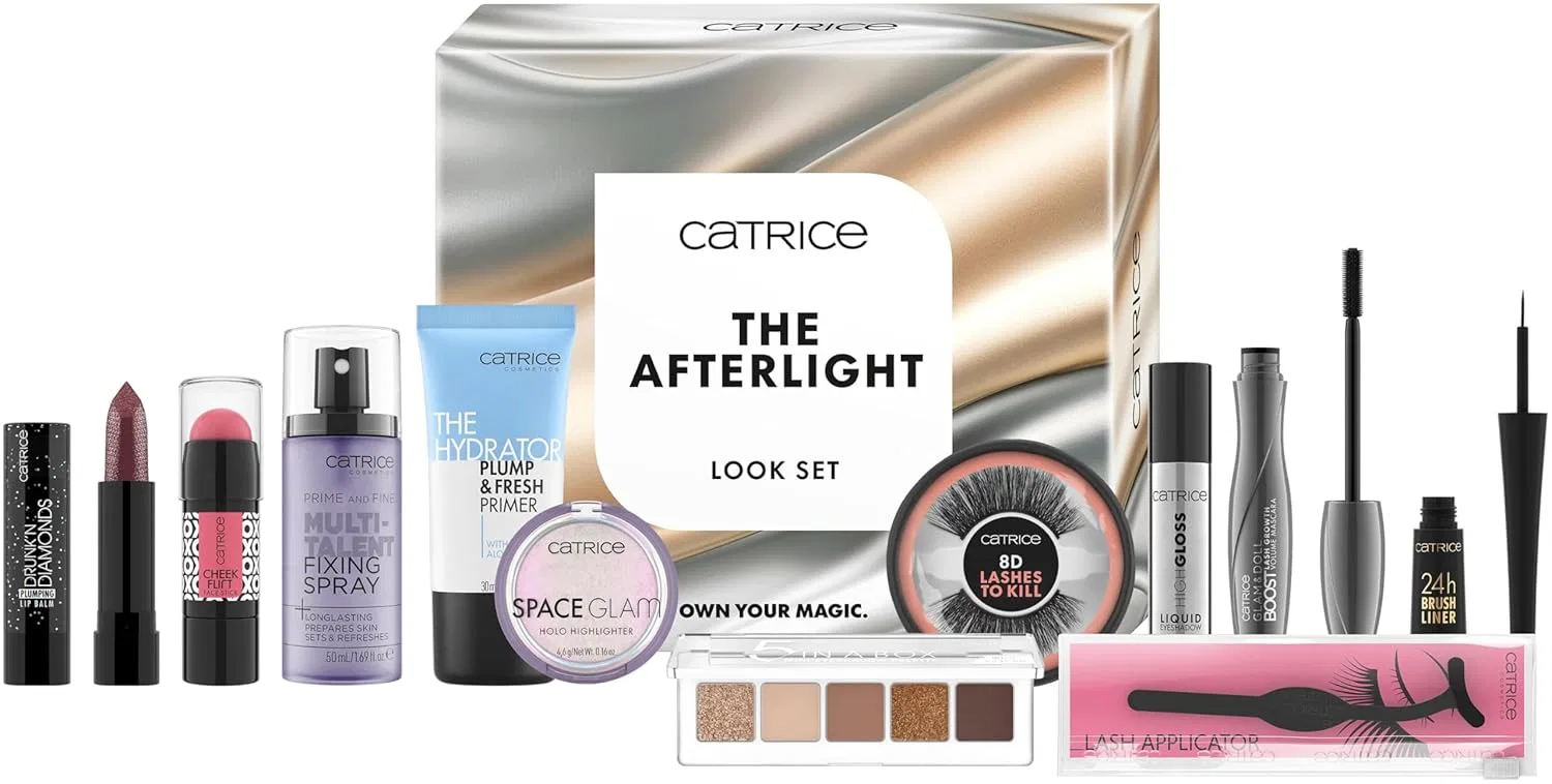 Набор для макияжа «The Afterlight Look Set» от Catrice, 11 предметов Catrice