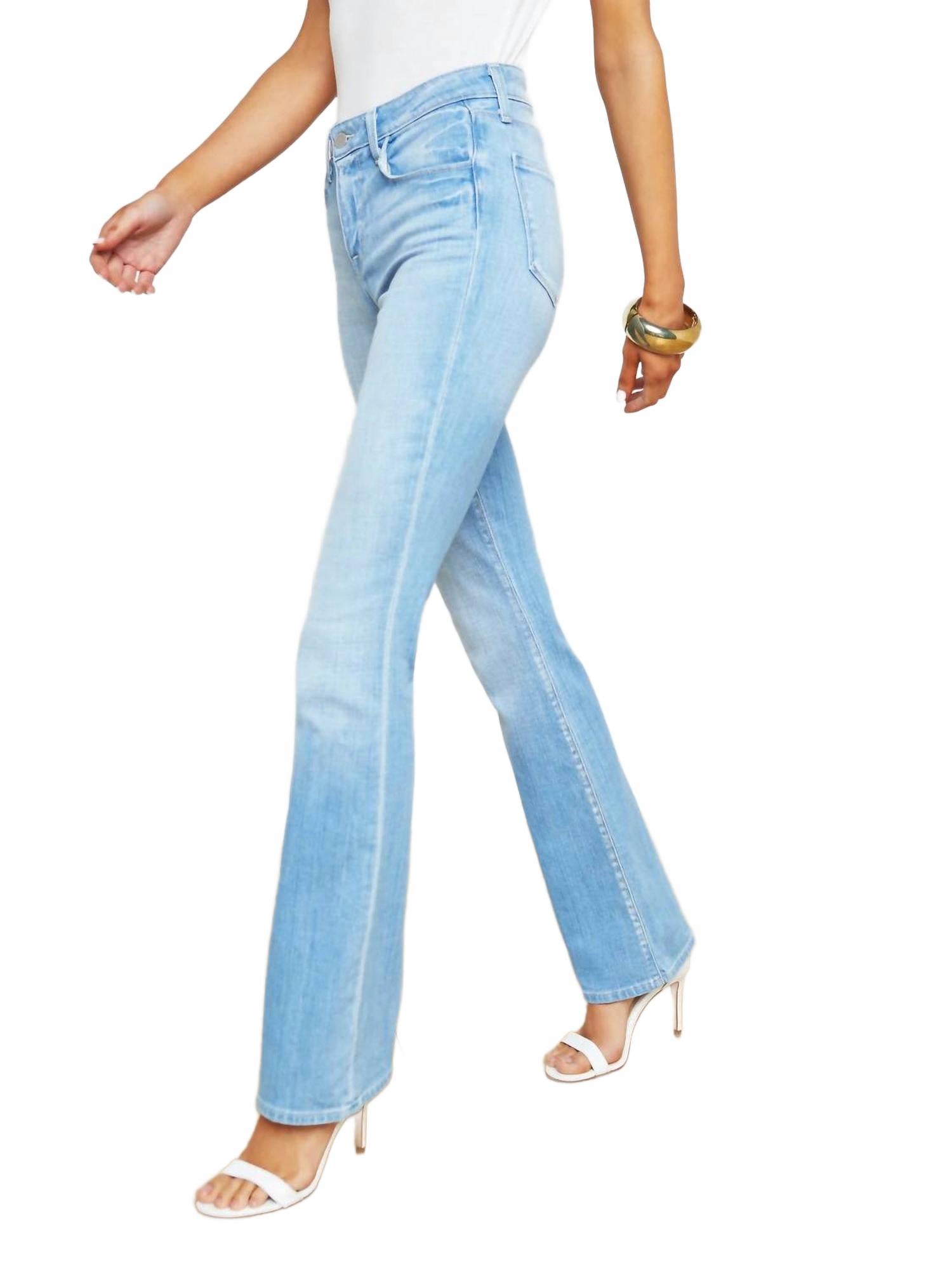 

Джинсы Selma с расклешенными штанинами в цвете Bayview L'Agence, Bayview