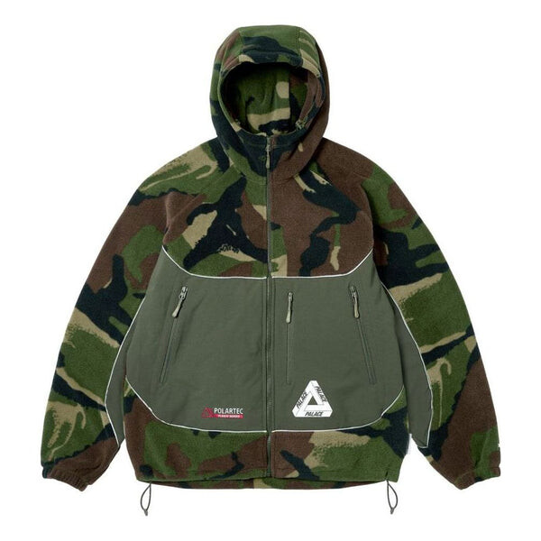 

Куртка polartec 3m hooded jacket 'woodland camo' Palace, зеленый