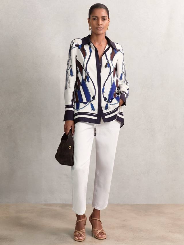 

Рубашка с принтом Isla Reiss, Navy