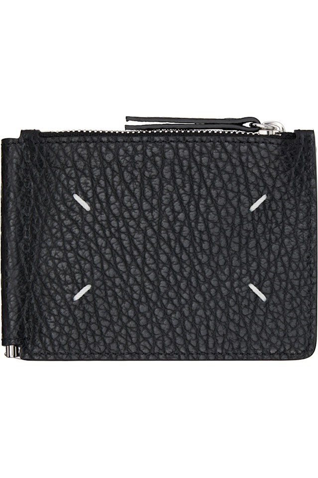 

Кошелек с зажимом для денег Maison Margiela, черный