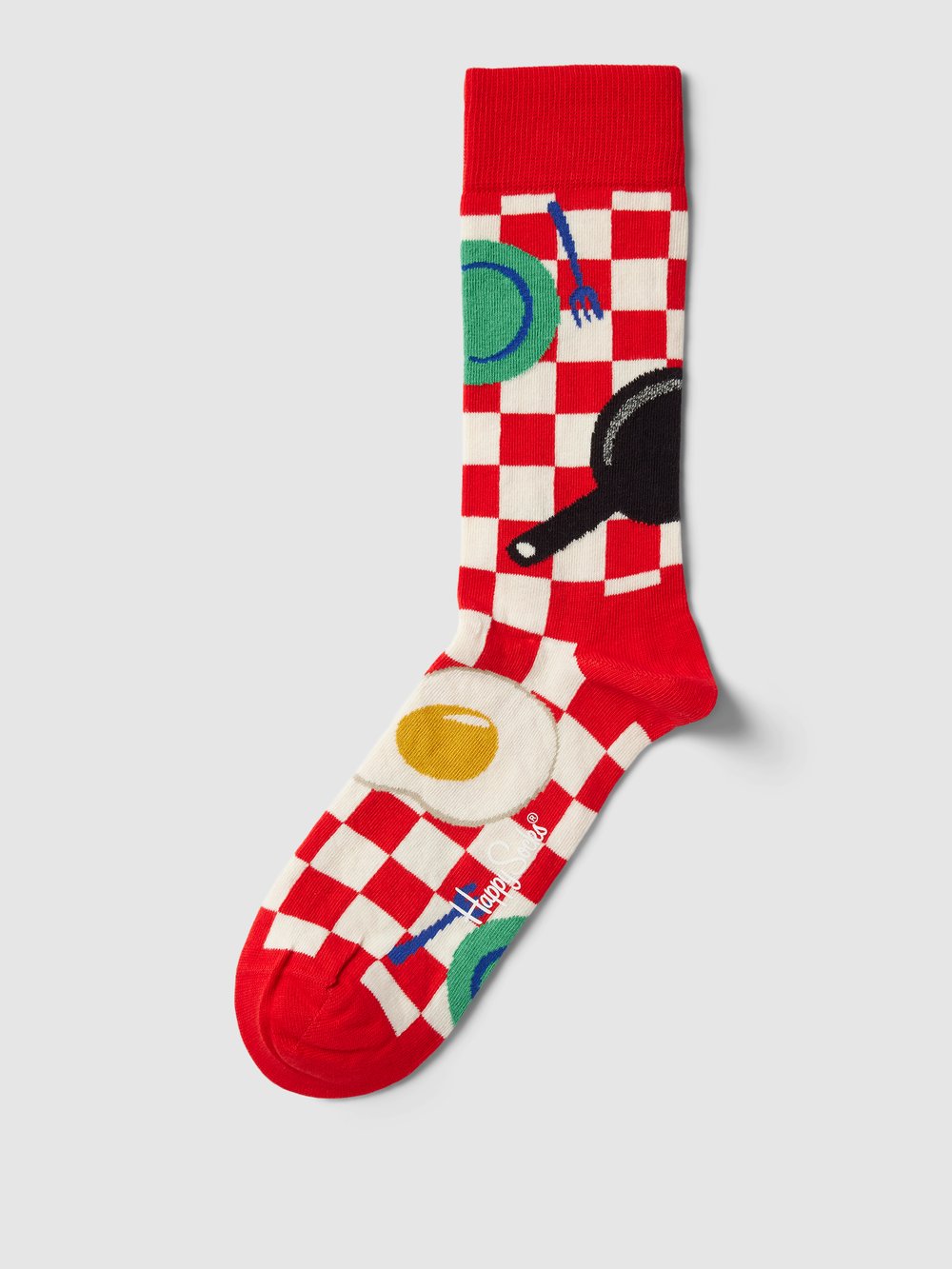 

Носки с принтом по всей поверхности, модель «Early Bird» Happy Socks, красный