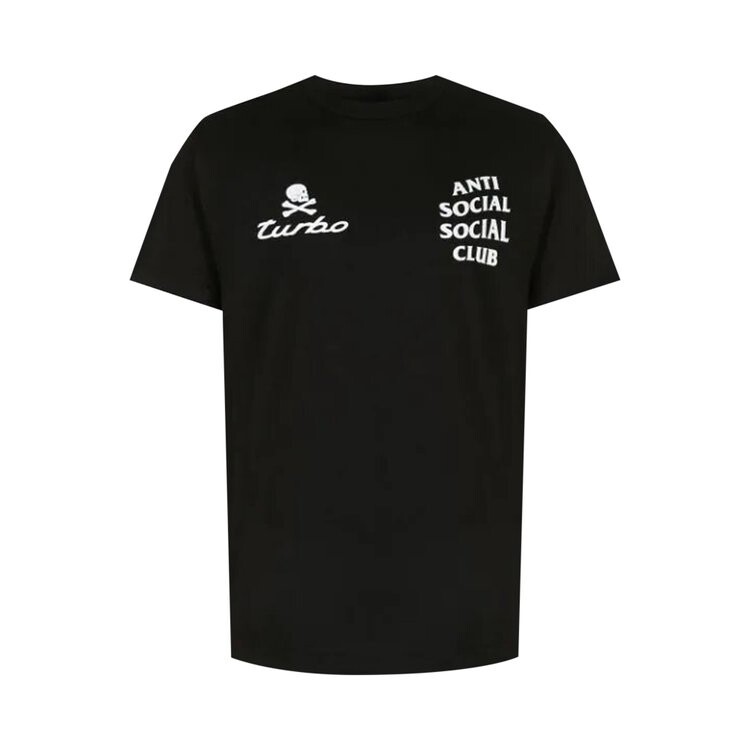 

Футболка Anti Social Social Club Turbo Logo Short-Sleeve 'Black', черный