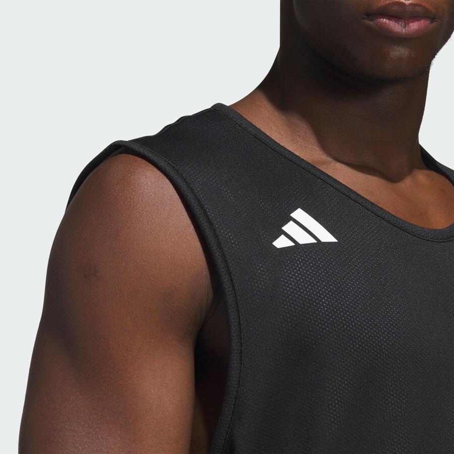 ADIDAS Двусторонняя баскетбольная майка 3G Speed AEROREADY — фото 4