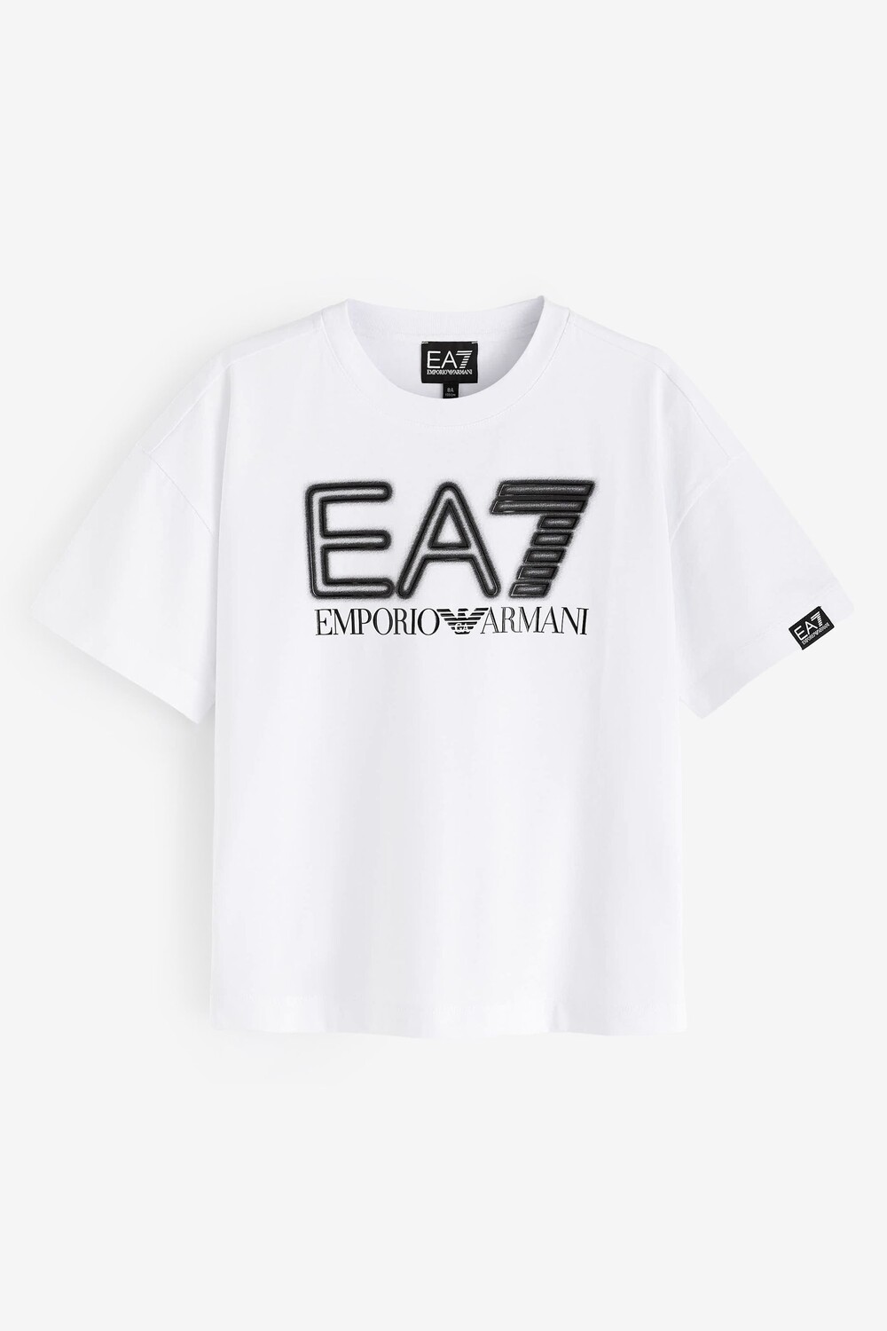 

Футболка для мальчиков Emporio Armani Series с логотипом Ea7, белый