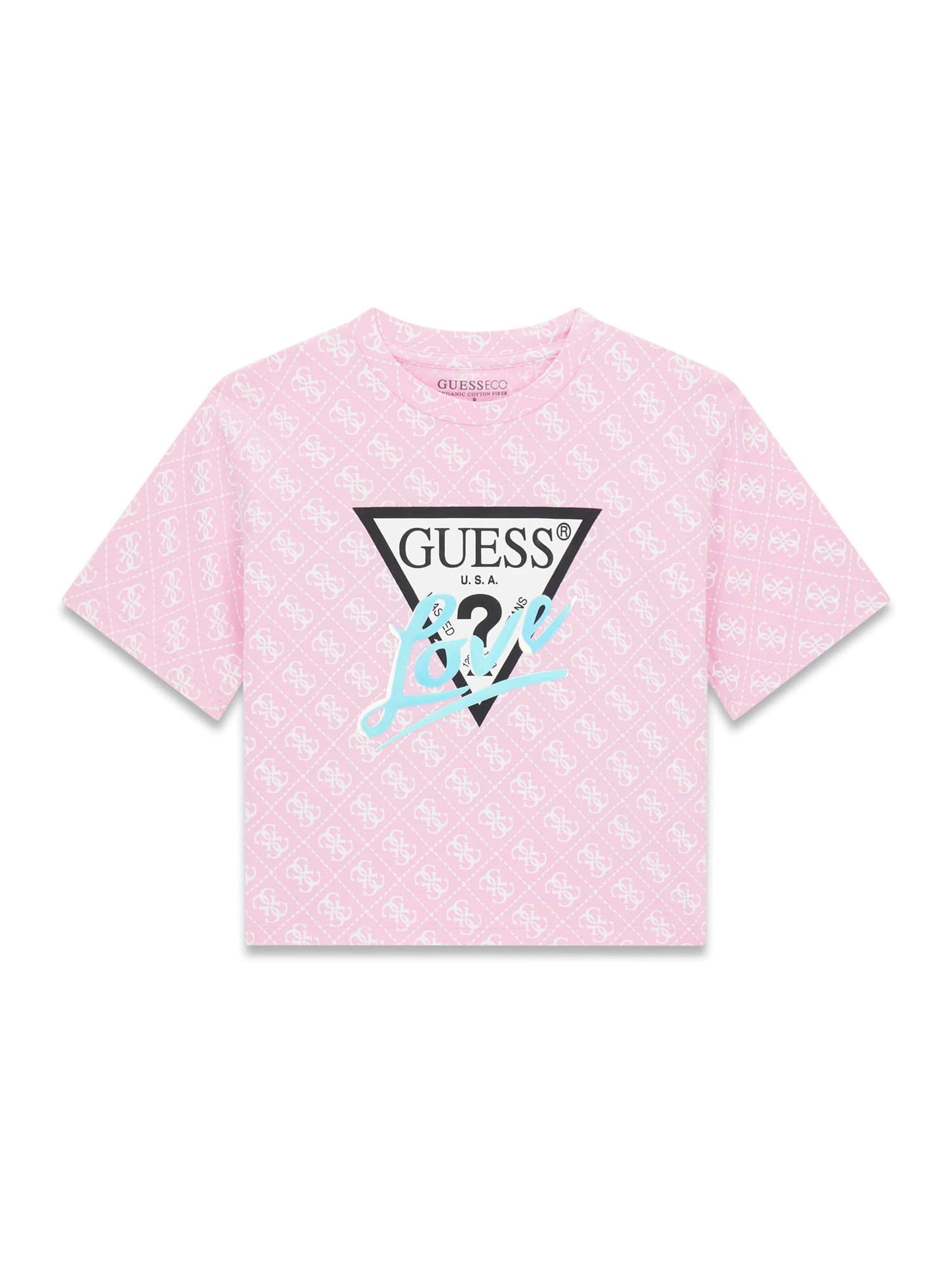 

GUESS Лонгслив в розовом цвете