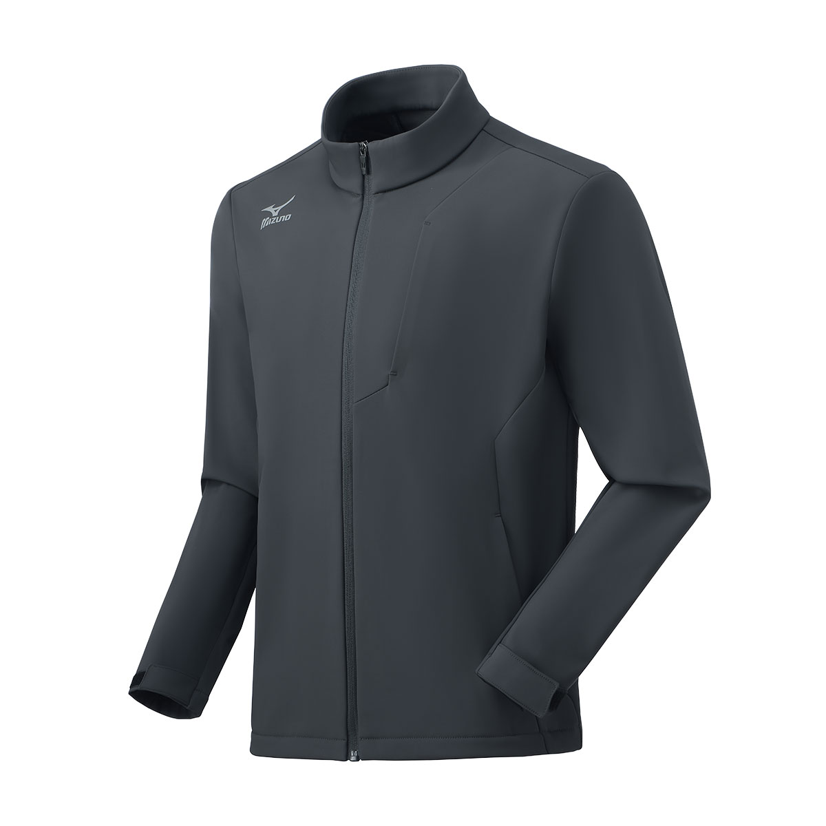 

Mizuno Ветрозащитная куртка с отложным воротником, Dark Gray